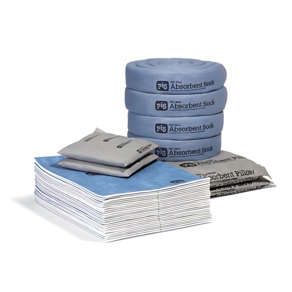 Kit assorbente per perdite d'acqua